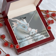 to mom, eternal hope necklace