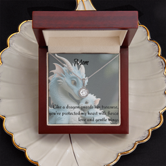 to mom, eternal hope necklace