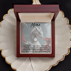 To mom, eternal hope necklace