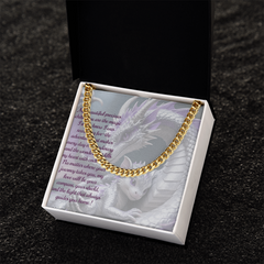 To child, cuban link chain