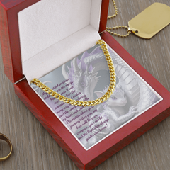 To child, cuban link chain