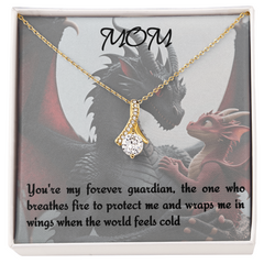 to mom, alluring beauty necklace
