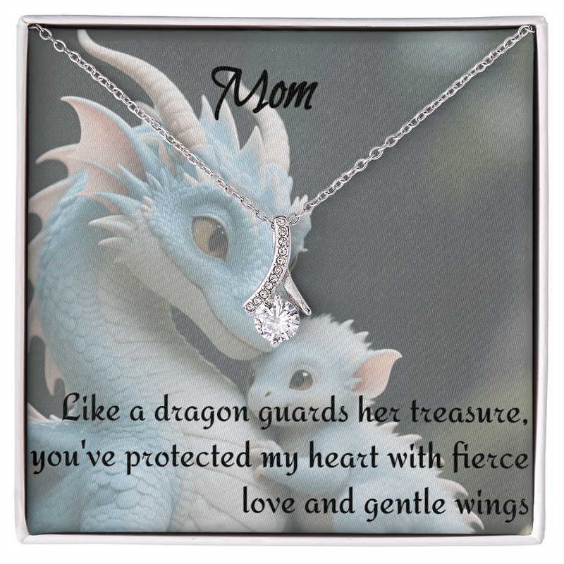 To mom, alluring beauty