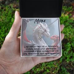 To mom, alluring beauty necklace