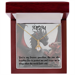 to mom, alluring beauty necklace