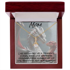 To mom, alluring beauty necklace