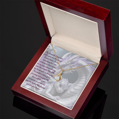To child, alluring beauty necklace