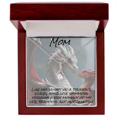 To mom, alluring beauty necklace