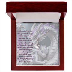 To child, alluring beauty necklace