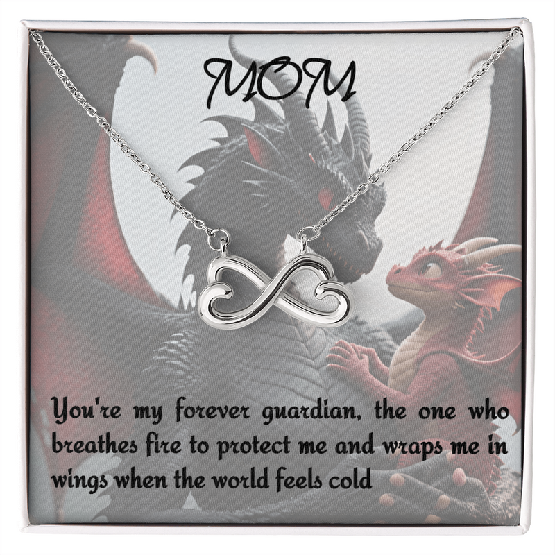 to mom, endless love necklace