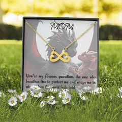 to mom, endless love necklace