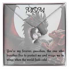To mom, forever love necklace