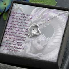 To child, forever love necklace