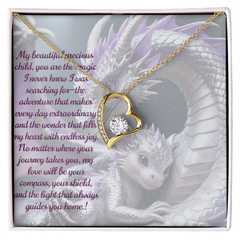 To child, forever love necklace