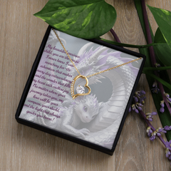 To child, forever love necklace