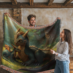 single dragon and child family